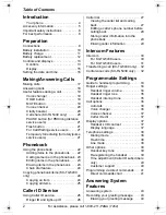 Предварительный просмотр 2 страницы Panasonic KX-TG5438S Operating Instructions Manual