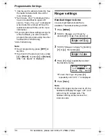 Предварительный просмотр 34 страницы Panasonic KX-TG5438S Operating Instructions Manual