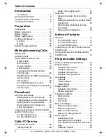 Preview for 2 page of Panasonic KX-TG5451 Operating Instructions Manual