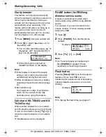 Preview for 20 page of Panasonic KX-TG5451 Operating Instructions Manual