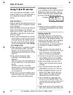 Preview for 26 page of Panasonic KX-TG5451 Operating Instructions Manual