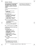 Preview for 34 page of Panasonic KX-TG5451 Operating Instructions Manual