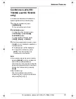 Preview for 35 page of Panasonic KX-TG5451 Operating Instructions Manual