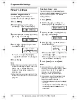 Preview for 38 page of Panasonic KX-TG5451 Operating Instructions Manual