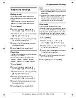 Preview for 41 page of Panasonic KX-TG5451 Operating Instructions Manual