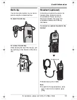 Preview for 59 page of Panasonic KX-TG5451 Operating Instructions Manual