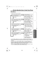 Preview for 71 page of Panasonic KX-TG5471C Operating Instructions Manual