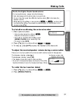 Preview for 33 page of Panasonic KX-TG5480 Operating Instructions Manual