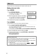 Preview for 52 page of Panasonic KX-TG5480 Operating Instructions Manual