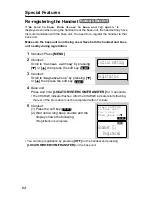 Preview for 64 page of Panasonic KX-TG5480 Operating Instructions Manual