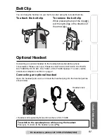 Preview for 81 page of Panasonic KX-TG5480 Operating Instructions Manual