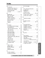 Preview for 97 page of Panasonic KX-TG5480 Operating Instructions Manual