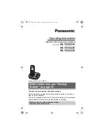 Panasonic KX-TG5521E Operating Instructions Manual предпросмотр