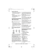 Предварительный просмотр 8 страницы Panasonic KX-TG5521E Operating Instructions Manual