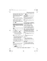 Предварительный просмотр 17 страницы Panasonic KX-TG5521E Operating Instructions Manual