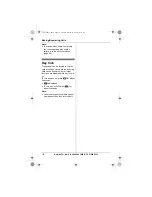 Предварительный просмотр 18 страницы Panasonic KX-TG5521E Operating Instructions Manual