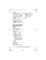 Предварительный просмотр 20 страницы Panasonic KX-TG5521E Operating Instructions Manual