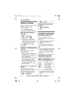 Предварительный просмотр 32 страницы Panasonic KX-TG5521E Operating Instructions Manual