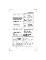 Предварительный просмотр 33 страницы Panasonic KX-TG5521E Operating Instructions Manual