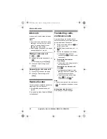 Предварительный просмотр 38 страницы Panasonic KX-TG5521E Operating Instructions Manual