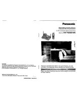 Preview for 1 page of Panasonic KX-TG5561HK Operating Instructions Manual