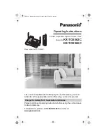 Preview for 1 page of Panasonic KX-TG5562C Operating Instructions Manual