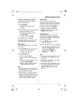 Preview for 23 page of Panasonic KX-TG5562C Operating Instructions Manual