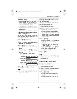 Preview for 39 page of Panasonic KX-TG5562C Operating Instructions Manual