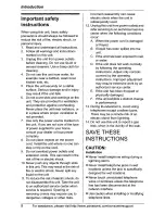 Preview for 8 page of Panasonic KX-TG5566 Operating Instructions Manual