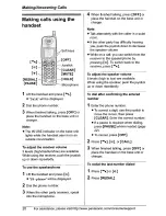 Preview for 20 page of Panasonic KX-TG5566 Operating Instructions Manual