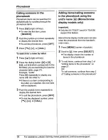 Предварительный просмотр 28 страницы Panasonic KX-TG5571 Operating Instructions Manual