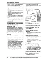 Предварительный просмотр 50 страницы Panasonic KX-TG5571 Operating Instructions Manual