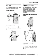 Предварительный просмотр 73 страницы Panasonic KX-TG5571 Operating Instructions Manual