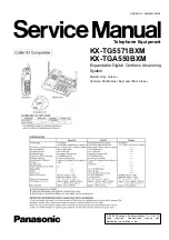 Panasonic KX-TG5571BXM Service Manual preview