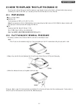 Предварительный просмотр 91 страницы Panasonic KX-TG5571BXM Service Manual