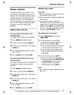 Предварительный просмотр 41 страницы Panasonic KX-TG5583 Operating Instructions Manual