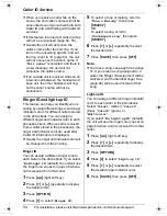 Предварительный просмотр 34 страницы Panasonic KX-TG5583PK Operating Instructions Manual