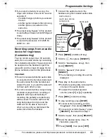 Предварительный просмотр 49 страницы Panasonic KX-TG5583PK Operating Instructions Manual