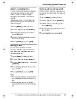 Предварительный просмотр 65 страницы Panasonic KX-TG5583PK Operating Instructions Manual