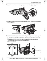 Предварительный просмотр 77 страницы Panasonic KX-TG5583PK Operating Instructions Manual