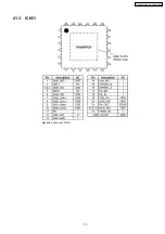 Предварительный просмотр 73 страницы Panasonic KX-TG5621BXS Service Manual