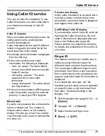 Preview for 25 page of Panasonic KX-TG5621S Operating Instructions Manual