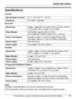 Preview for 49 page of Panasonic KX-TG5621S Operating Instructions Manual