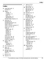 Preview for 53 page of Panasonic KX-TG5621S Operating Instructions Manual