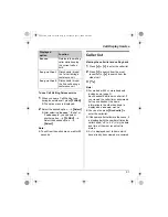 Предварительный просмотр 31 страницы Panasonic KX-TG5631C Operating Instructions Manual