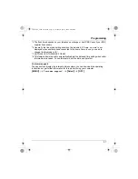 Предварительный просмотр 37 страницы Panasonic KX-TG5631C Operating Instructions Manual