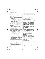 Предварительный просмотр 38 страницы Panasonic KX-TG5631C Operating Instructions Manual