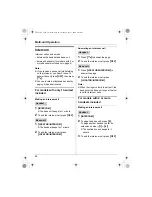 Предварительный просмотр 44 страницы Panasonic KX-TG5631C Operating Instructions Manual