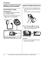 Предварительный просмотр 14 страницы Panasonic KX-TG5631S Operating Instructions Manual