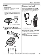 Предварительный просмотр 49 страницы Panasonic KX-TG5631S Operating Instructions Manual